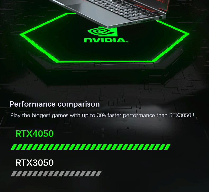YSJMNPC Gaming Laptop Computer Intel Core i9-13900H NVIDIA RTX 4050 6G 16 Inch IPS 2*DDR5 MAX 64GB 2*M.2 PCIE SSD WIFI