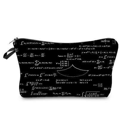 Sacs de rangement portables pour étudiant en sciences naturelles, poudres pour crayons, école, école, école, école, école, école, cadeaux du Nouvel An, mini sac de lavage