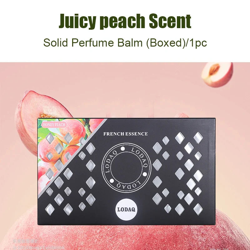 1pc Car Mounted Aromatherapy, Solid Car Perfume for Vehicle Use, Boxed Fresh Fragrance Balm to Eliminate Odors, Aromatic Ornamen