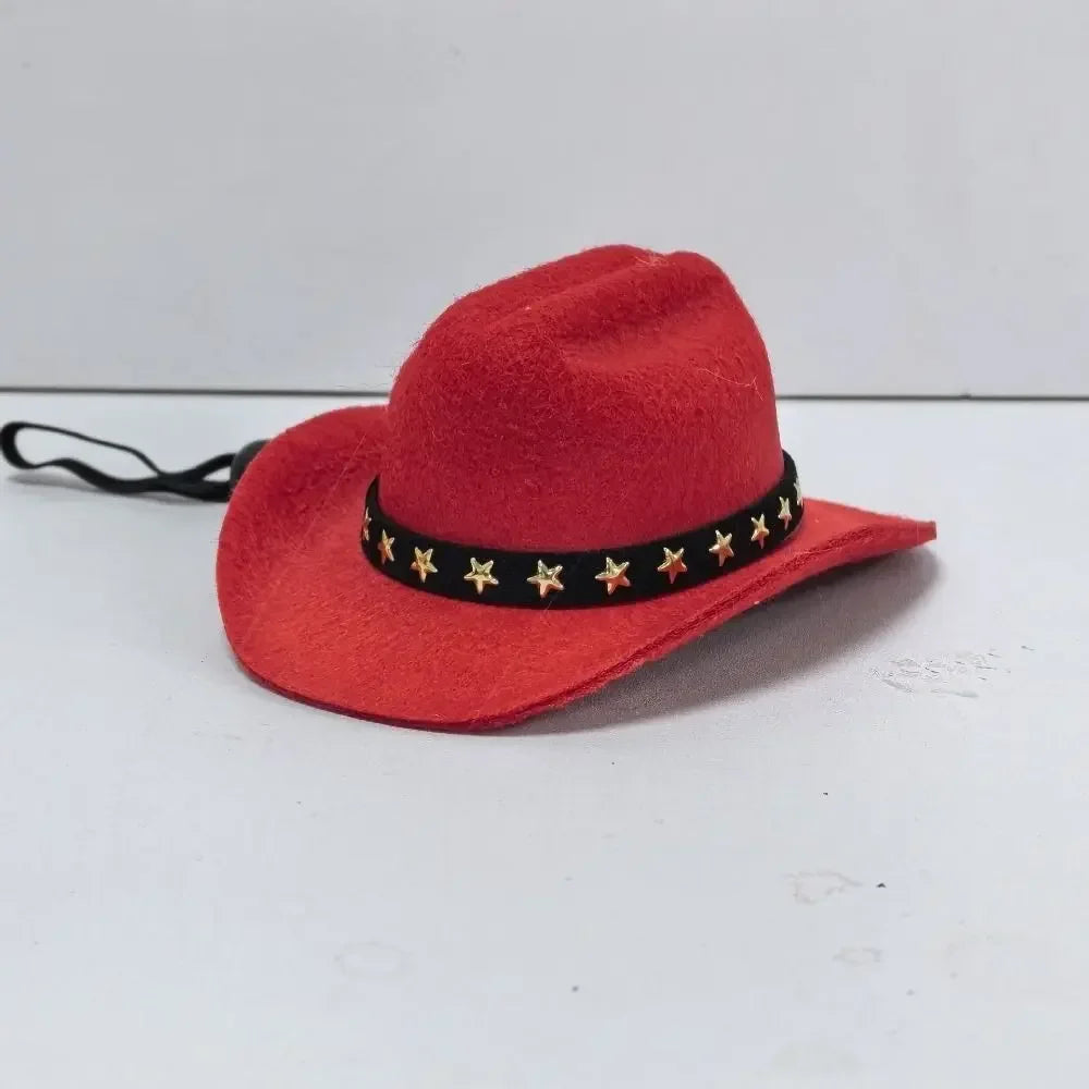 Cute hat、1pc Outdoor Adjustable Pet Dog Hat Summer Pet Accessories Dogs Cat Caps Photo Prop Dog Cat Cowboy Hats