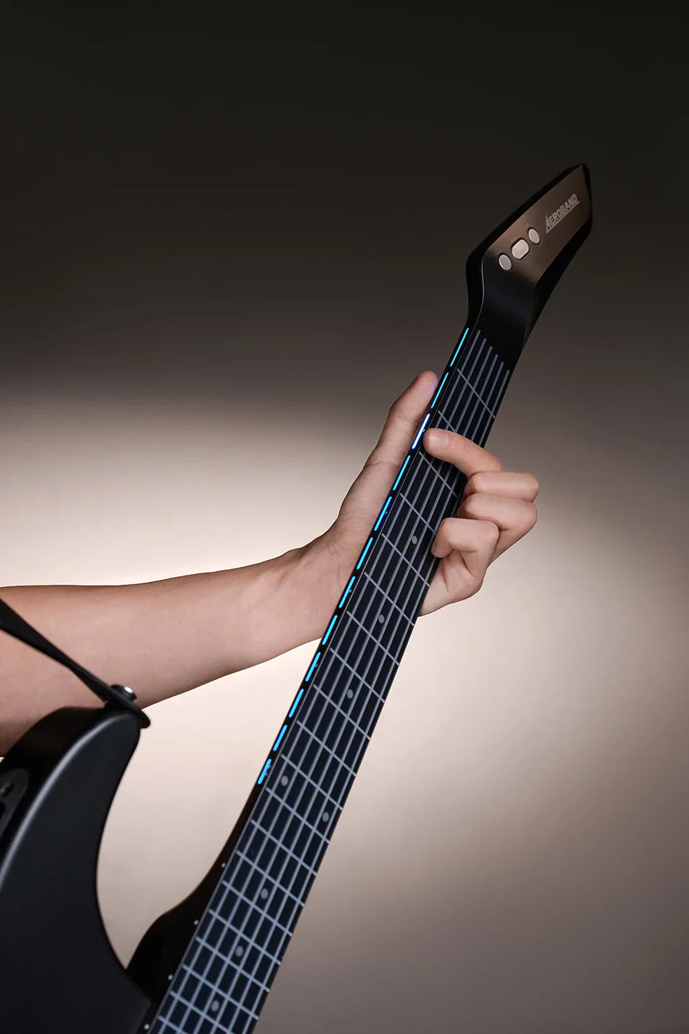 AeroBand – guitare électrique détachable, corde en Silicone indolore, tout-en-un, 9 Styles sonores, basse acoustique avec port micro