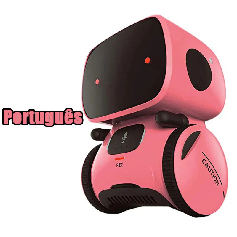 Robot Emo Robots intelligents Version russe, anglaise et espagnole jouets à commande vocale et tactile interactif éducatif pour enfants G