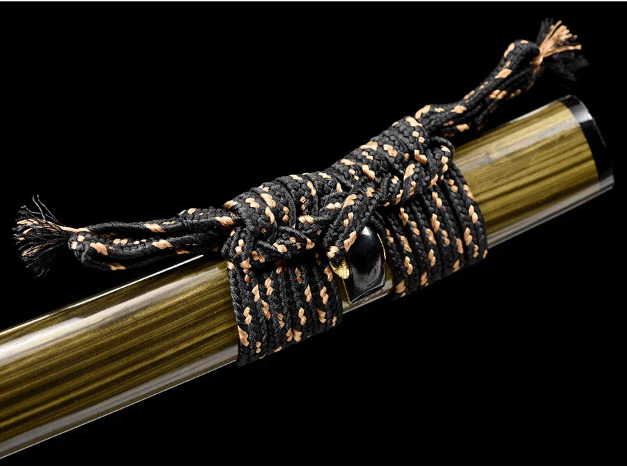 Katana – cordon tissé à la main en soie Sageo, pour épée de samouraï japonais, gaine Saya, corde de fourreau, choix de plusieurs couleurs