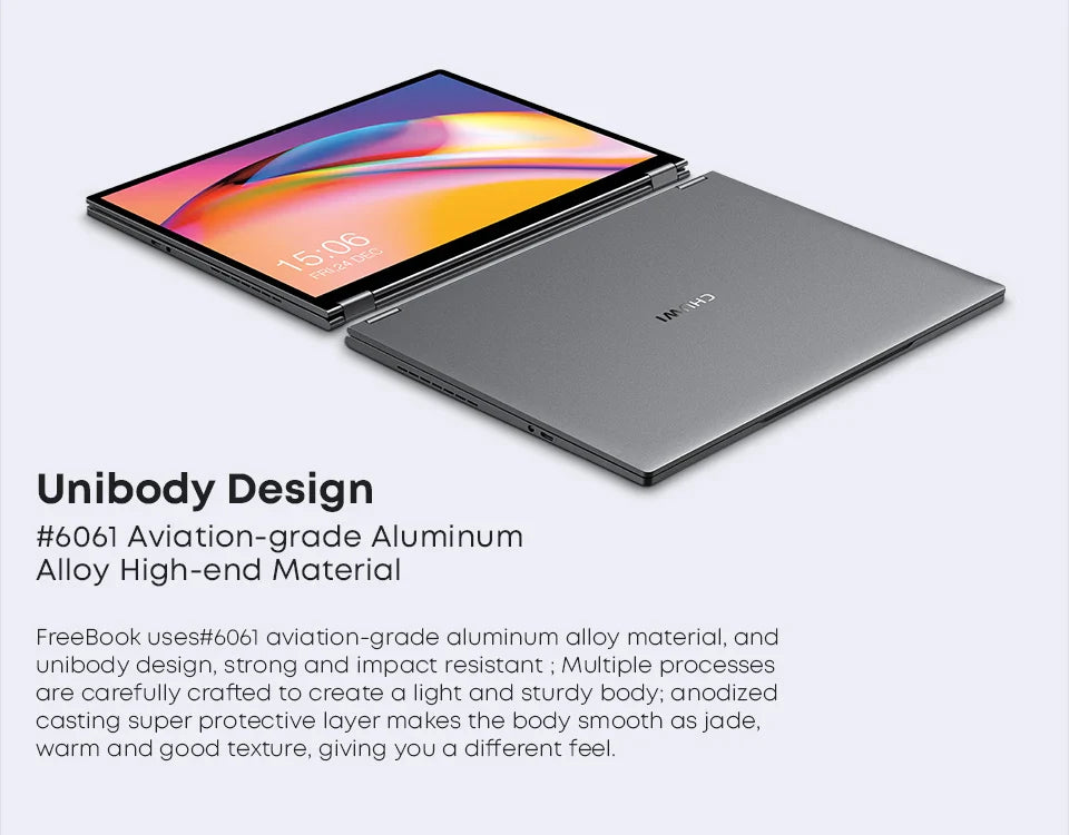 CHUWI FreeBook 2-in-1 Laptop Tablet 512GB SSD 16GB LPDDR5 Intel N150 13.5" IPS FHD Display WIFI 6  BT5.2 Windows 11 Notebook