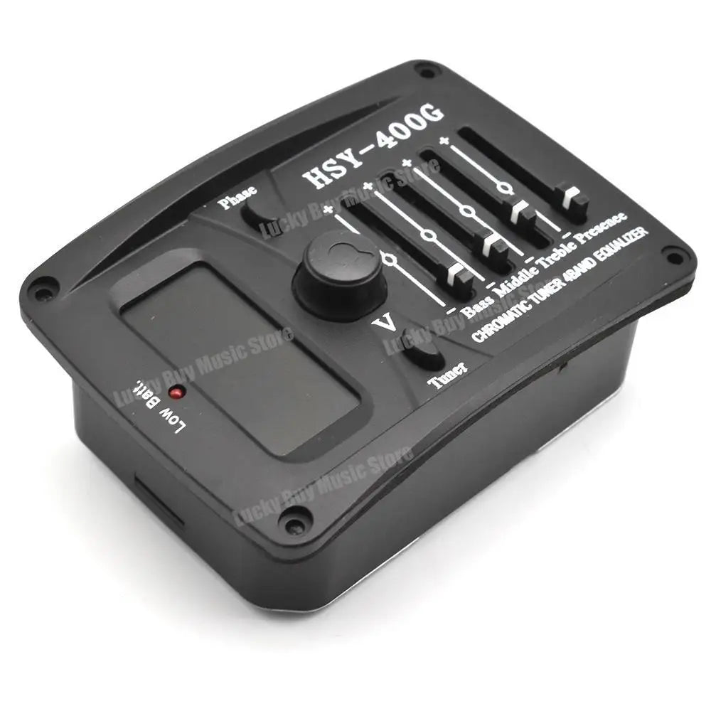 HSY-400G JE514 up Acoustic JE514 up 4 Bandes EQ Égaliseur Préampli Piezo 514 up avec LCD Tuner JEAccessrespiration