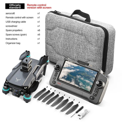 Drone GPS avec écran tactile caméra EIS Anti-secouement 8K Drones aériens sans brosse 5G GPS 8K caméras HD grand UAV Dron RC quadrirotor