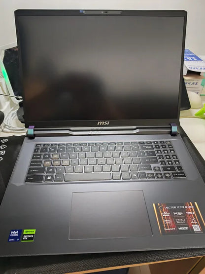 2025 MSI Vector 17 HX AI Gaming Laptop 17 Inch 2.5K QHD 240Hz IPS Screen Notebook Ultra 9-275HX 64GB 2TB RTX5080 Netbook Compute