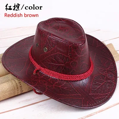 Jeu Red Dead Redemption 2 chapeau de Cowboy Cosplay Costume accessoire chapeaux en cuir unisexe