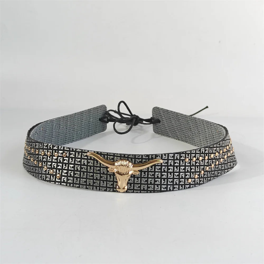 Bandes de chapeau de cowboy tressées pour hommes et femmes, ceintures de chapeau occidental/Fedora/Panama, bandeaux de cowboy, fourniture de remplacement faite à la main