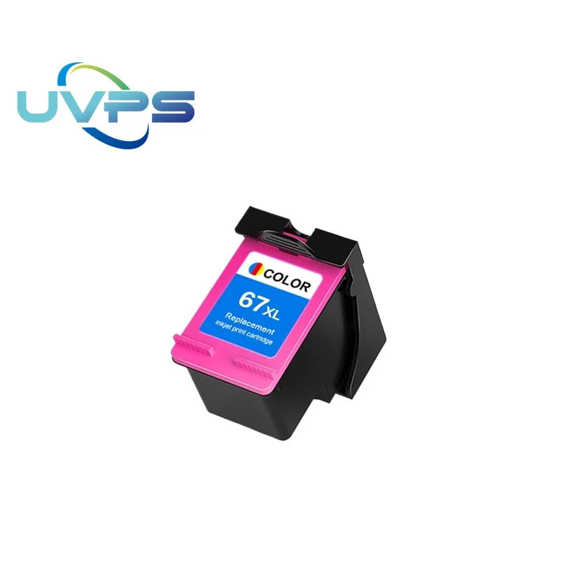 high-capacity high quality for HP67 67XL Ink Cartridge Inkjet for HP 67 ENVY 6020 6420 6052 6055 6058 Deskjet 1225 2732 Printer