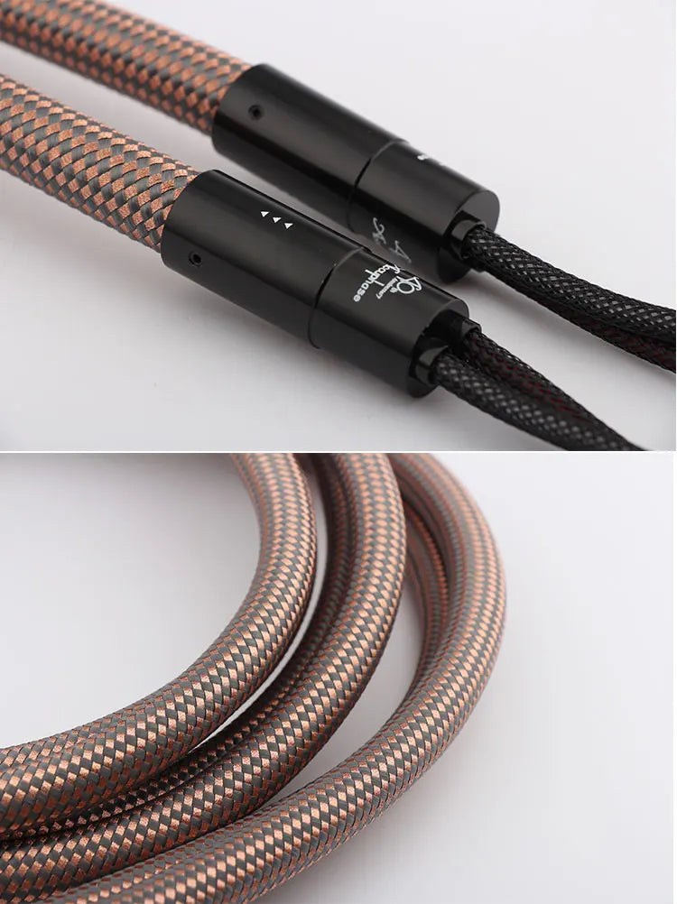 Professional OCC Speaker Lines - Accuphase Anniversary 4x4 Banana Plugs for Hi-Res Systems