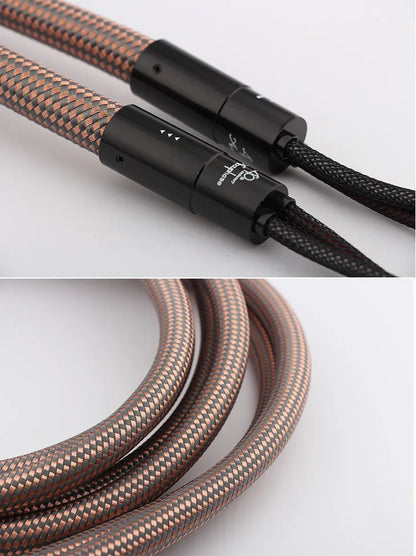 Professional OCC Speaker Lines - Accuphase Anniversary 4x4 Banana Plugs for Hi-Res Systems