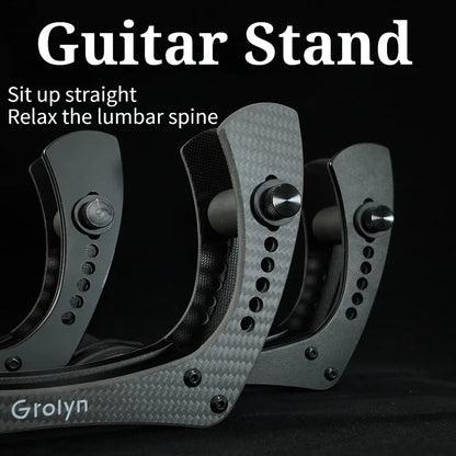 Appui-tête de guitare électrique en acrylique, antidérapant, Stable, réglable, confortable, repose-jambes, accessoire pour Instrument de musique