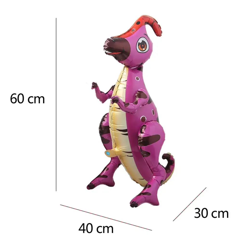 3D Self standing Dinosaur Tyrannosaurus Animal Balloons for Birthday Party Baby Shower Decoration Kit Inflatable Party Supplies