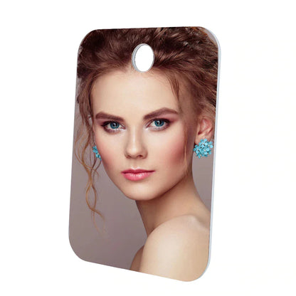 Miroir de douche anti-buée en acrylique, ventouse injuste, portable, miroir de maquillage de voyage, tenu dans la main, haute qualité, HOMirro