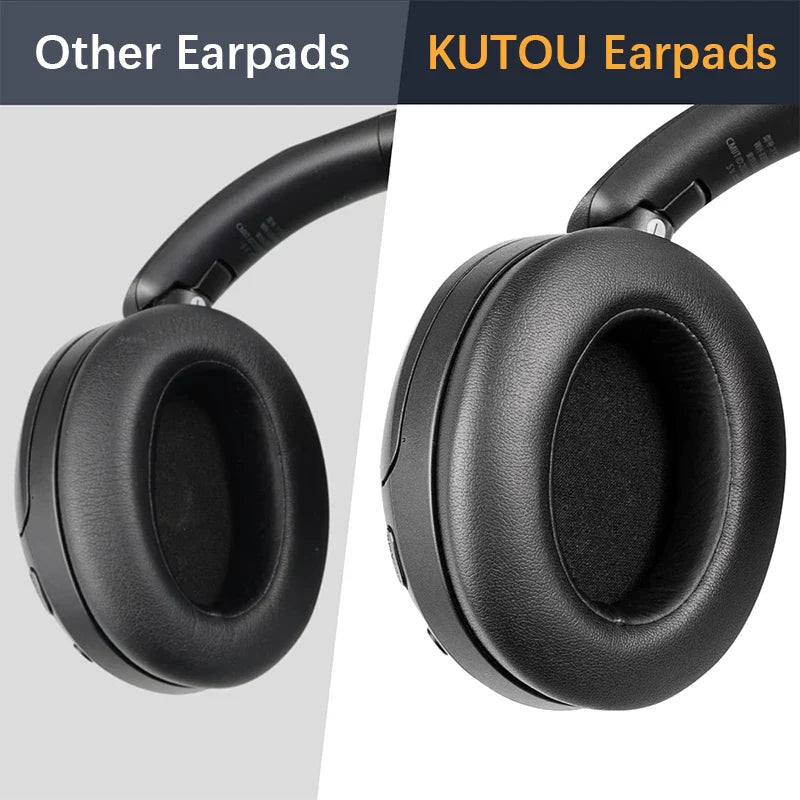 KUTOU Replacement Ear Pad High Quality Foam Cushions for Sony WH-XB910N WH XB910N XB910 Headphone Earpads Cover