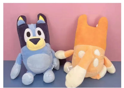 Family Stuffed Animals 17/28cm – Cartoon Dogs, Soft Plush Toys, Great for Birthdays and Christmas Gifts