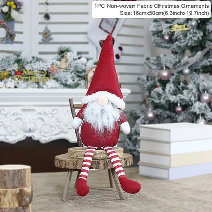 Faceless Christmas Decorations for Home, Christmas Tree Ornament, Merry Butter, New Year Gifts, 2024, 2025