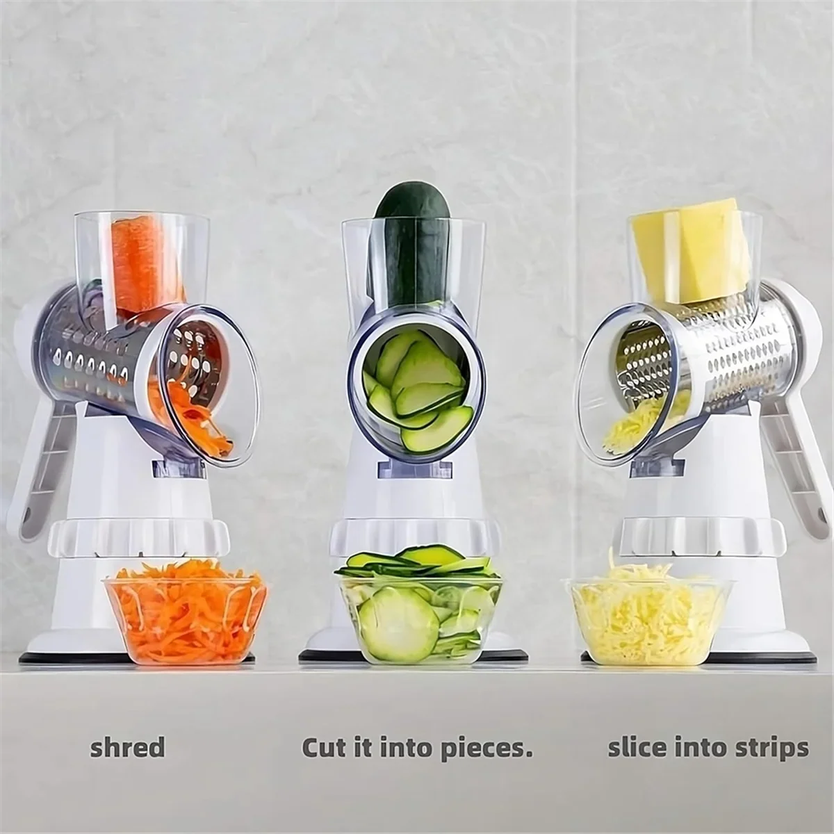 AD30-Hand-Operated Vegetable Slicer Slice Slicer Kitchen Multifunctional Fruit Slicer Potato Shredding Vegetable Slices