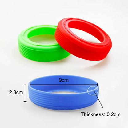 16 Colors 9.0CM Threaded Silicone Cup Bottom Protective Cover Coaster Sleeve Water Cup Cover 90MM Thermos Cup Bottom Holder