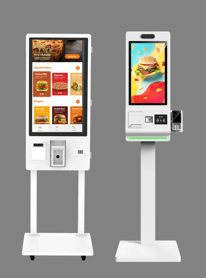 Scanner de Code QR Terminal de kiosque de paiement tout-en-un VETO de 18,5 à 32 pouces et imprimante de 80 mm pour kiosque de paiement de factures au détail