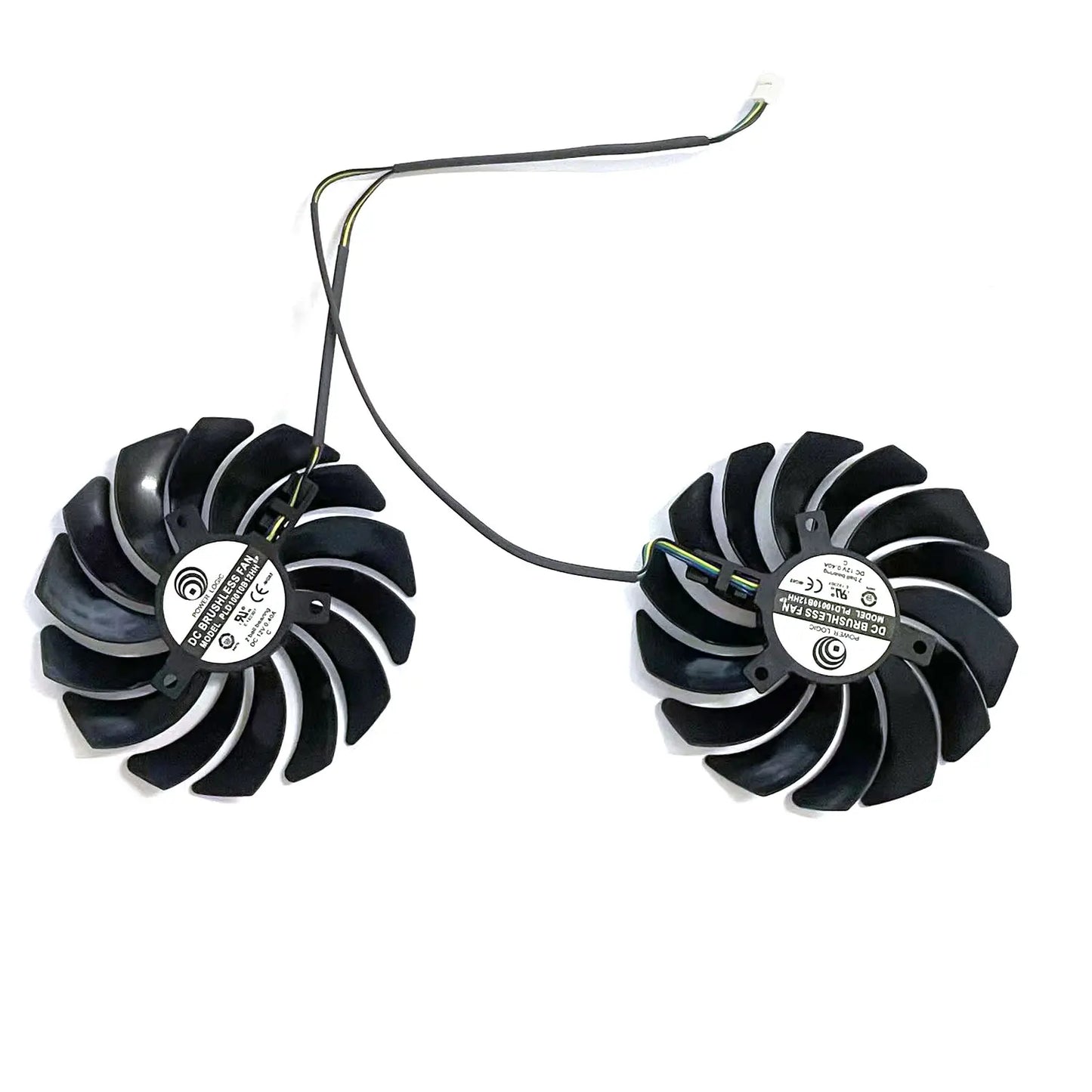 PLD10010S12HH 95MM DC 12V GTX 1080 1070 1060 Cooling Fan for MSI GTX 1060 1070 1080 Ti RX570 580 470 480 , Graphics card cooler
