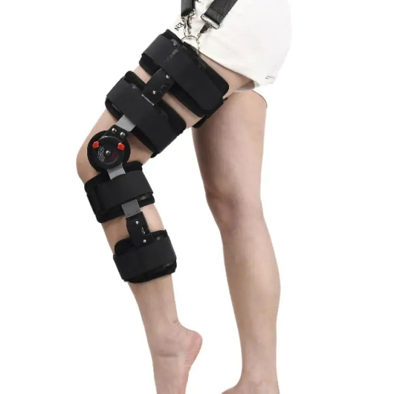 Stabilisateur de soutien orthopédique après chirurgie, genouillère articulée réglable, civière de Fixation des articulations du genou, stabilisateurs de récupération des jambes