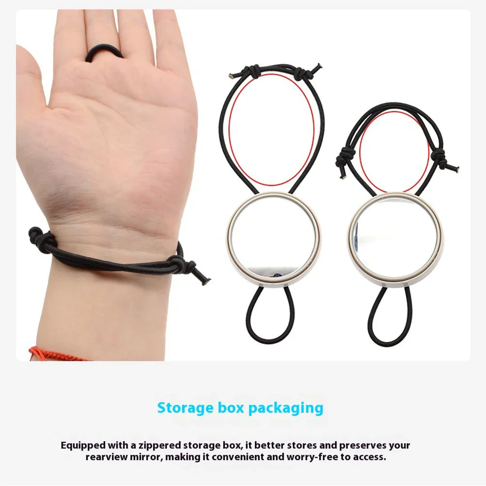 Rétroviseur de plongée avec cordon, équipement de sécurité pour Sports aquatiques, outil de suspension latérale pour plongée BCD, sécurité des sports aquatiques sous-marins
