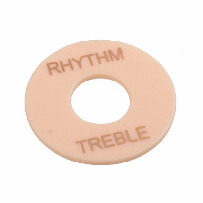 Anneau de commutation de sélection de rythme/treble, pour guitare Gibson Les Paul, interrupteur à trois vitesses, plaque de protection, anneau de sélection de couleurs