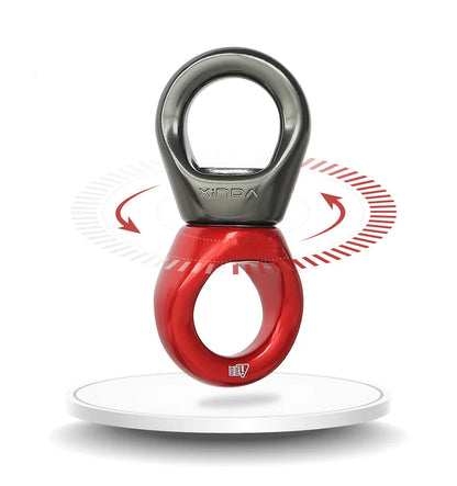 XINDA-Poulie d'escalade en aluminium 30kN, joint universel pour l'extérieur, haute qualité, mouvement de balançoire, adapté pour l'ancrage, le yoga, l'anneau universel