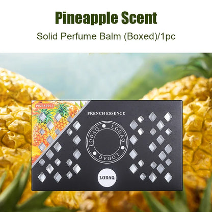 1pc Car Mounted Aromatherapy, Solid Car Perfume for Vehicle Use, Boxed Fresh Fragrance Balm to Eliminate Odors, Aromatic Ornamen