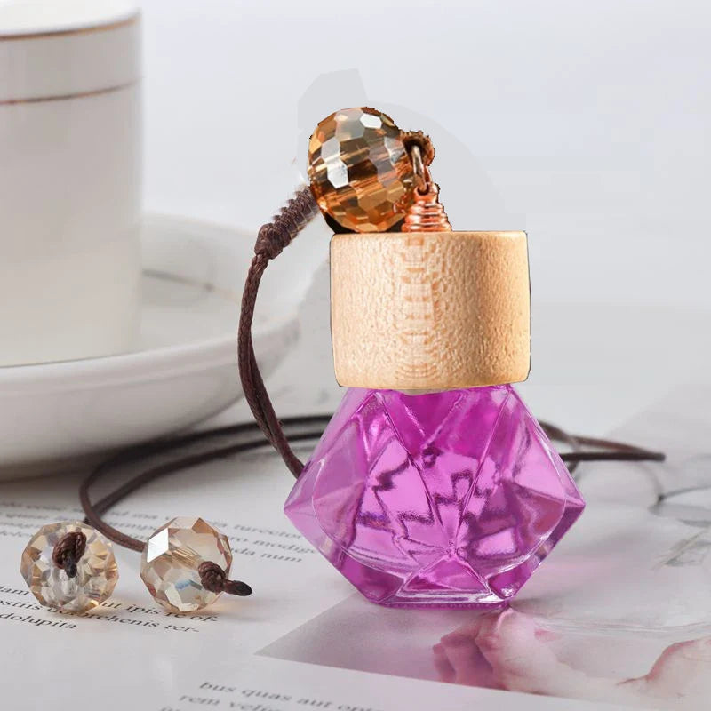 Car Air Freshener Hanging Car Perfume, Scented Car Diffuser for Vehicle Interior, Aromatic Car Fragrance Accessory