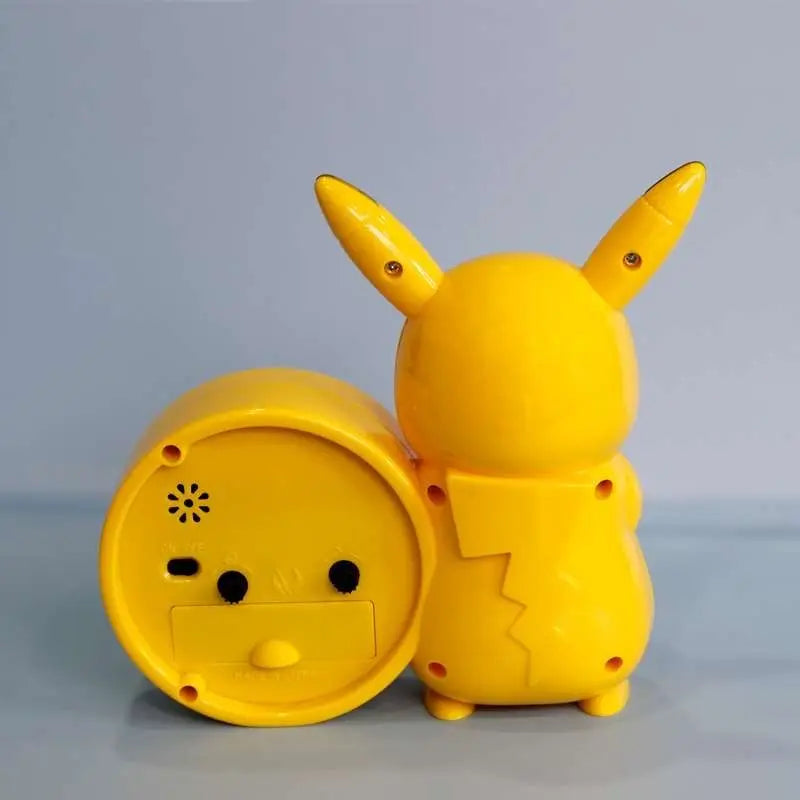 Pikachu alarm clock for children primary and middle school students Pokemon clock bedroom bedside desktop Pikachu clock