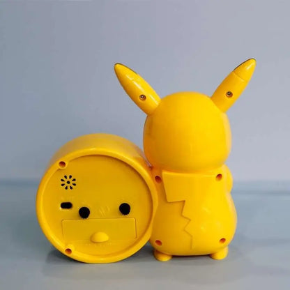 Pikachu alarm clock for children primary and middle school students Pokemon clock bedroom bedside desktop Pikachu clock