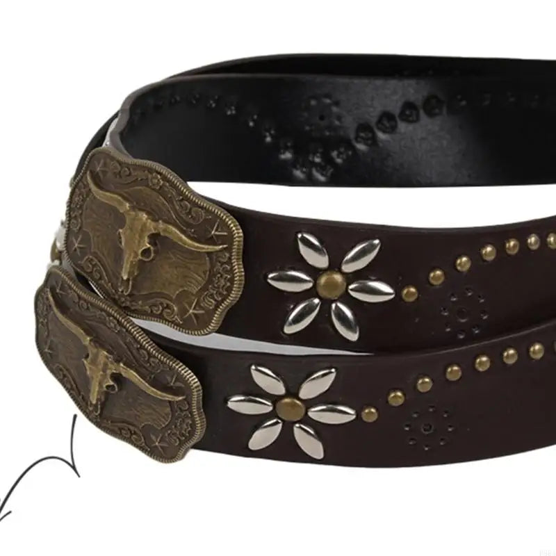P88A Cowboy Hat Belt Decoration For Women Men Band Band Remplacement du groupe décoratif ethnique pour fête Bohemian Panamahat
