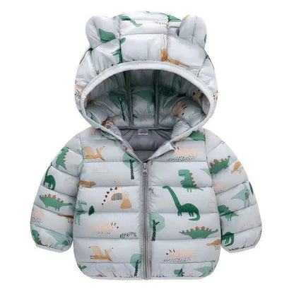 Manteaux d'automne pour filles, doudounes chaudes pour bébés, vestes à capuche, vêtements d'extérieur pour enfants, manteaux à la mode pour garçons, vêtements mignons 1-5 ans