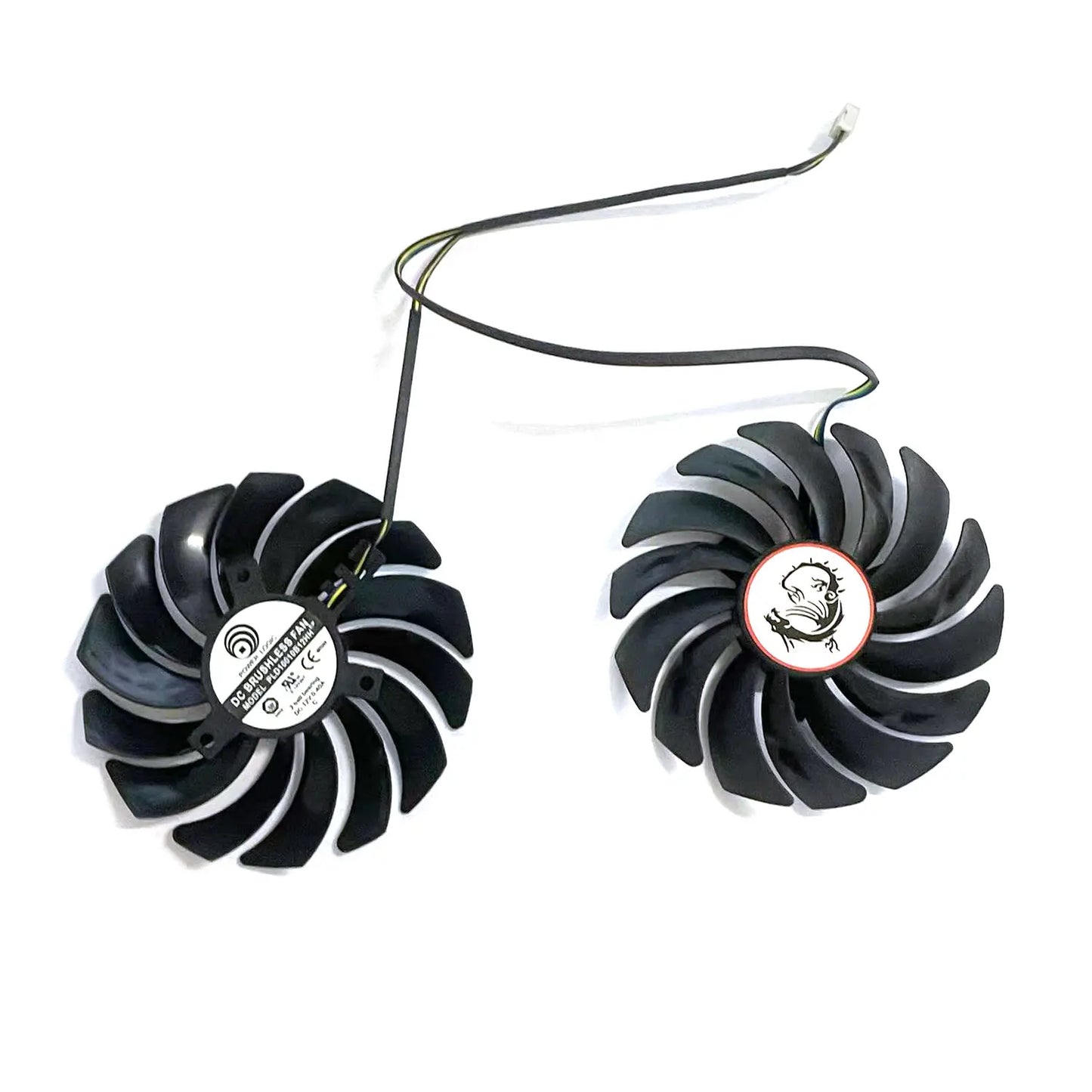 PLD10010S12HH 95MM DC 12V GTX 1080 1070 1060 Cooling Fan for MSI GTX 1060 1070 1080 Ti RX570 580 470 480 , Graphics card cooler