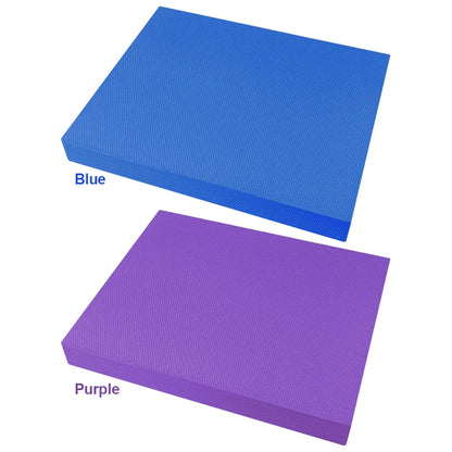 Yoga Balance Pad Anti Slip Fitness Mat Thickened Exercise Balance Pad Foam Cushion Mat for Stability Training