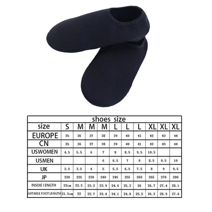 Chaussures en néoprène 3mm, natation, Sport aquatique, plongée en apnée, chaussettes de plongée, chaussures de combinaison, chaussettes de pataugeoire, chaussures à séchage rapide