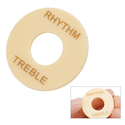 Anneau de commutation de sélection de rythme/treble, pour guitare Gibson Les Paul, interrupteur à trois vitesses, plaque de protection, anneau de sélection de couleurs
