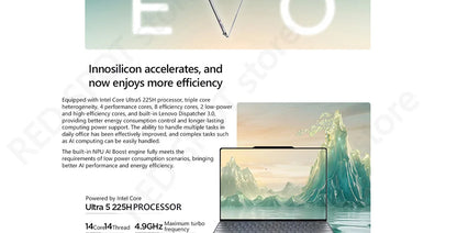 Lenovo ThinkBook X 2025 AI U9 285H/U5 225H 32GB+1TB 13.5inch 2.8K (2880*1920) 120Hz