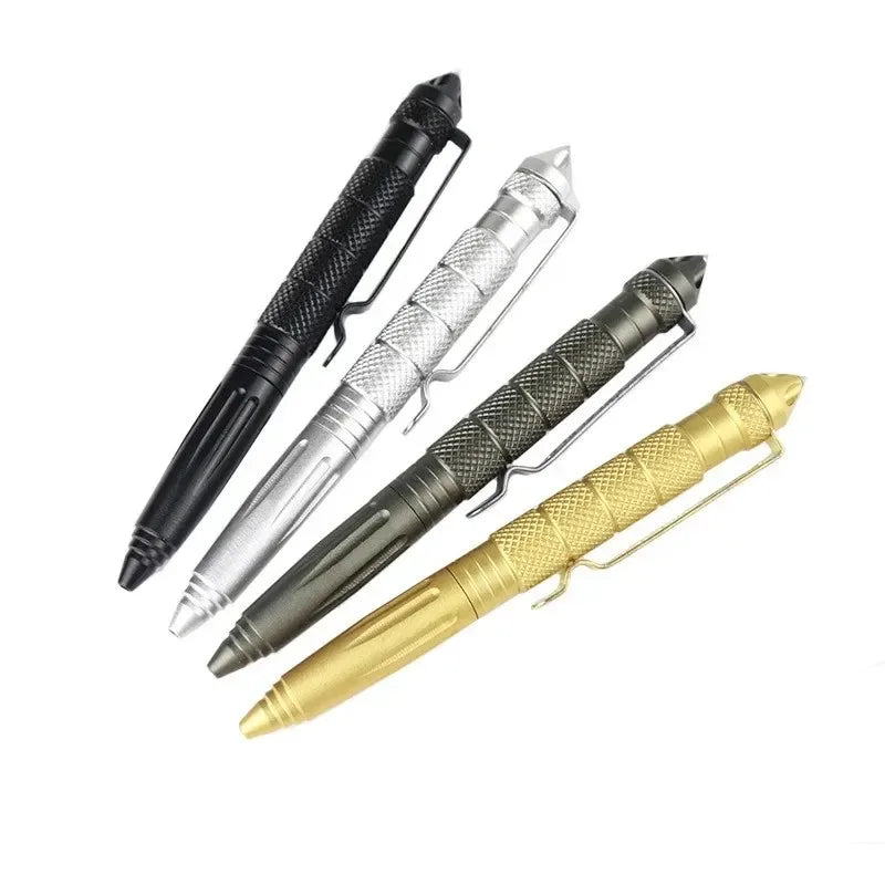 Military Tactical Pen Multifunction Aluminum Alloy Outdoor Survival Camping Security Survival Tools Emergency Glass Breaker Pen