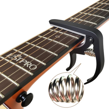 Capodastre de guitare pour guitare acoustique et électrique 6 cordes, pince d'accordage, instrument de musique, ukulélé, guitare basse
