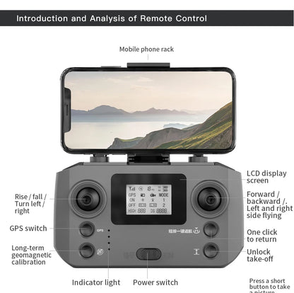 Drone GPS L600 PRO MAX/PRO, caméra HD professionnelle 4K, cardan 3 axes 5G FPV, sans balais, en option, pour éviter les obstacles, quadrirotor