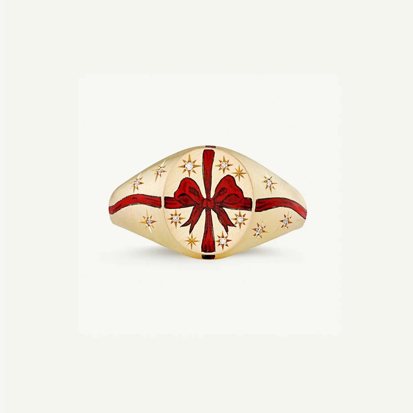 Fashionable and popular stainless steel painted ring, for Valentine's Day, Lion, Mermaid, Love, gold plated, women's jewelry, тильц®