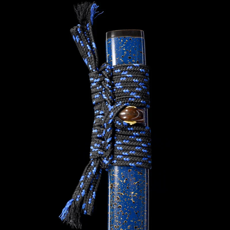 Katana – cordon tissé à la main en soie Sageo, pour épée de samouraï japonais, gaine Saya, corde de fourreau, choix de plusieurs couleurs