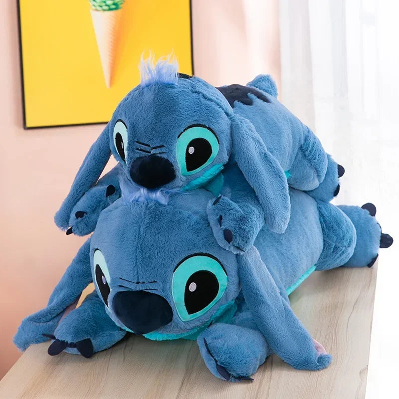 Peluche Stitchou de 100 cm, grande taille, oreiller long, jouet pour fille, jambes serrées, cadeau d'anniversaire pour enfant