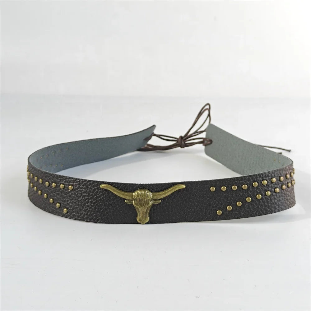 Bandes de chapeau de cowboy tressées pour hommes et femmes, ceintures de chapeau occidental/Fedora/Panama, bandeaux de cowboy, fourniture de remplacement faite à la main