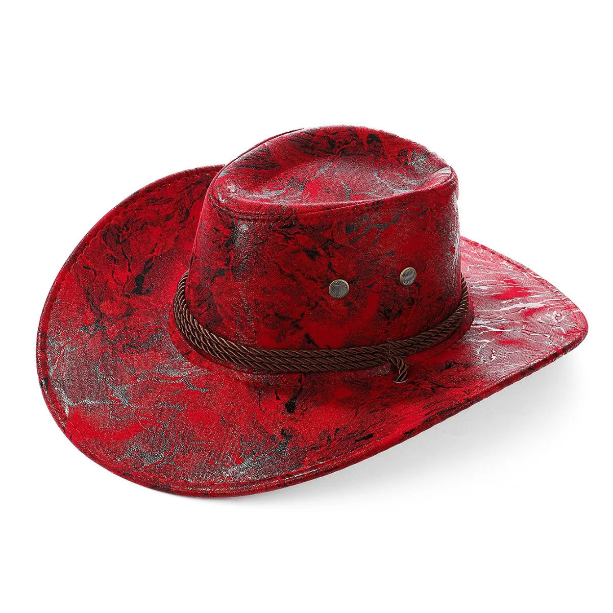 Nouveau chapeau de cowboy occidental vintage pour homme, dame gentleman, cow-girl, avec bord large en cuir, cloche, chapeau d'église, Sombrero Hombre