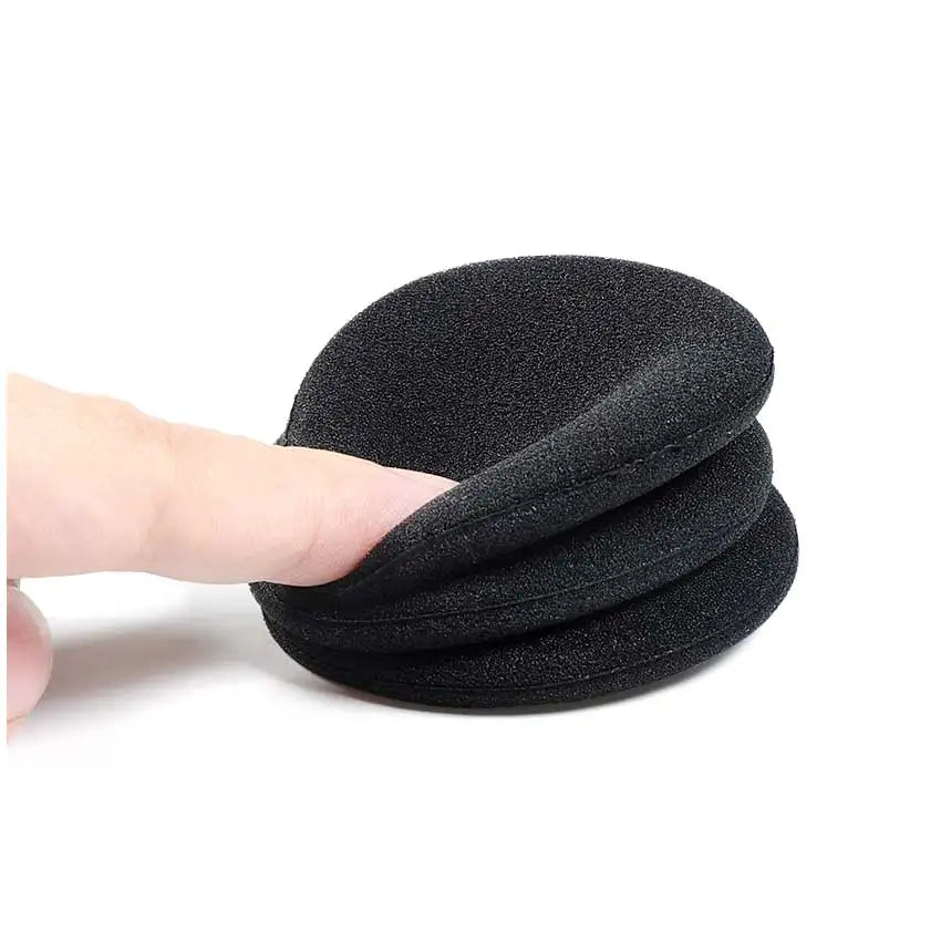 JCD 2pcs 18mm 35mm 45mm 50mm 55mm 60mm Thickened Foam Ear Pads For Headphones Sponge Cushions Replacement Covers Earphones Case